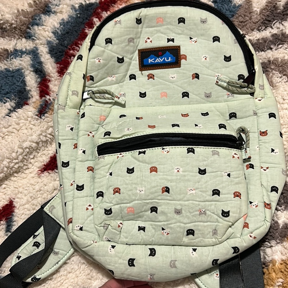 Kavu mini backpack with cats